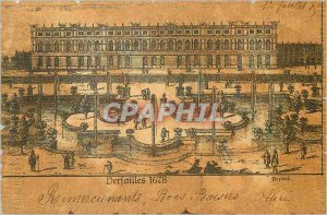 Postcard Old Versailles 1678