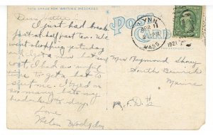 MA - Lynn. The Common & Fountain   (corner missing)