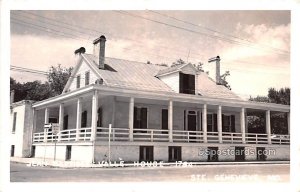 Jean Baptiste Valley House - Ste Genevieve, Missouri MO Postcard