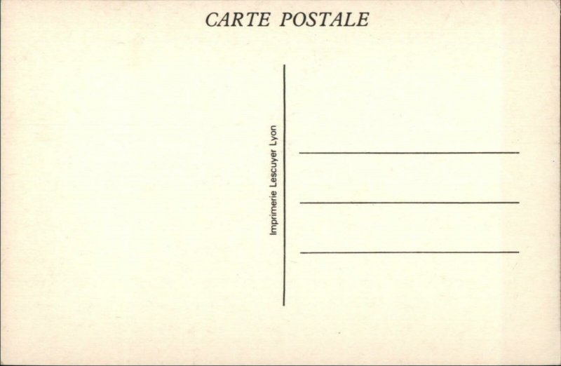 French Boy Scouts Lamastre Ardeche Les Eclaireurs Postcard 