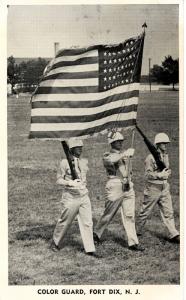 U.S. Military. Fort Dix, NJ. Color Guard