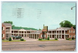 1956 Henry Clay Motel Winchester Street Exterior View Ashland Kentucky Postcard