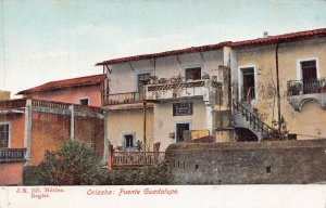 MEXICO~ORIZABA PUENTE GUADALUPE~1900s POSTCARD