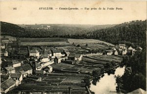 CPA Avallon - Cousin-la-Roche - Vue prise de la Petite Porte FRANCE (960606)