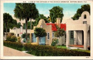 Florida Daytona Beach Osceola Gramatan Cottages Curteich