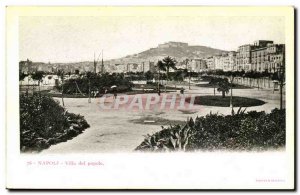 Italia - Italy - Italy - Naples - Napoli - Villa del Popolo - Old Postcard