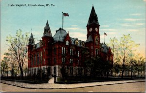 Postcard State Capitol in Charleston, West Virginia