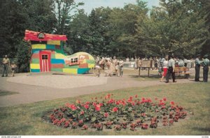 LONDON , Ontario, 50-60s ; Storybook Gardens , Woman in a shoe, #8