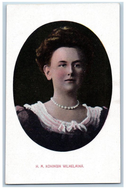 Hague Netherlands Postcard Her Majesty Queen Wilhelmina c1910 Unposted