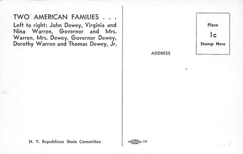 Two American families Political Unused 