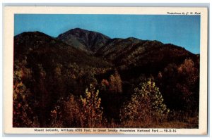 c1920's Mount LeConte, Great Smoky Mountains National Park, NC Postcard