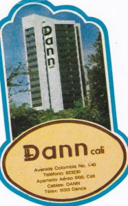 Columbia Cali Dann Hotel Vintage Luggage Label sk2912