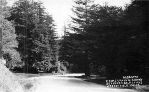 California Watsonville Hecker Pass Highway 1930s RPPC Photo Postcard 22-7853 