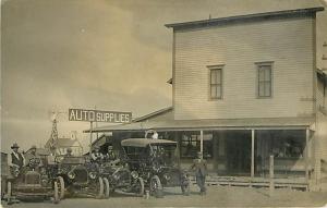 NE-SMITHFIELD-GARAGE & MILLINERY STORE-RPPC-AUTO-R2209