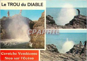 'Modern Postcard The Devil''s Hole Corniche Vendeenne Zion on the Ocean'