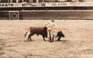 Mexico, Bullfighter, Advertisments, RPPC