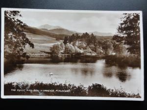 Scotland: The Cuilc and Ben-y-vrackie, Pitlochry RP c1934