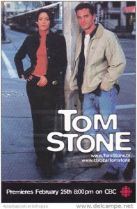 Advertising Tom Stone on CBC Television Canada