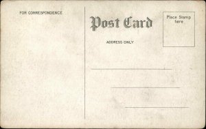 Edgewater New Jersey NJ First National Bank c1910 Postcard