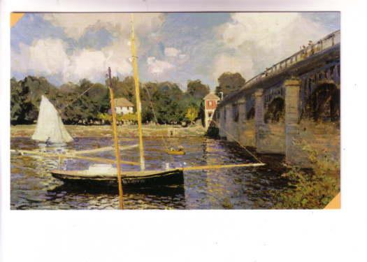 Seine at Argenteuil, Claude Monet, Impressionist, Pushkin Museum, Moscow