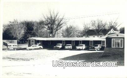 Real Photo - Park Motel - Pea Ridge, California CA  