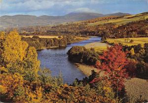 uk34719 ben vrackie and river tummel perthshire scotland uk