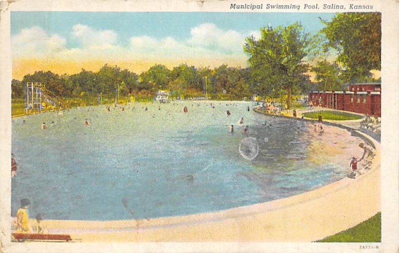 Municipal swimming pool Salina Kansas  