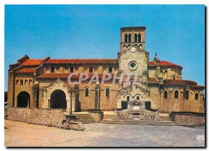 Modern Postcard the Bourbonnais The Church of Chatel Mountain