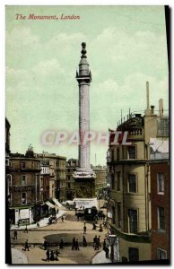 Old Postcard The Monument London