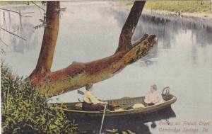 Pennsylvania Cambridge Springs Rowing On French Creek 1908