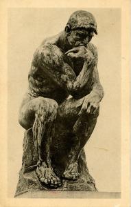 MI - Detroit. Detroit Institute of the Arts. The Thinker by Rodin