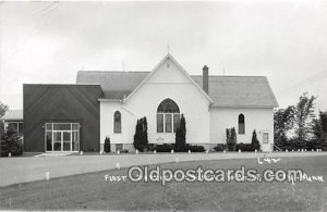 Printed Photo - First Baptist Church Grove City, Minn, USA 1962 