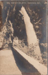 RPPC Postcard Salto de San Anton Cuernavaca Mexico