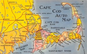 Cape Cod Auto Map in Hyannis, Massachusetts