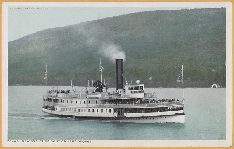 Lake George, New York- New Steamer Horicon 