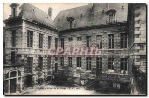 Old Postcard Dijon S Corps Hotel