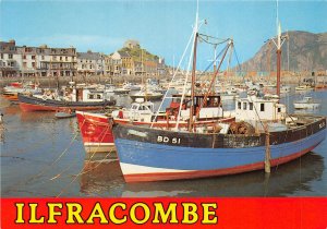 uk50033 inner harbour ilfracombe devon uk