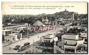 Old Postcard Paris Exposition Internationale des Arts Decoratifs in 1925 Pano...