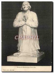 Old Postcard Statue of Blessed Cure of Ars