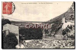 Postcard Old Bridge Tarassac Surroundings of Saint Pons