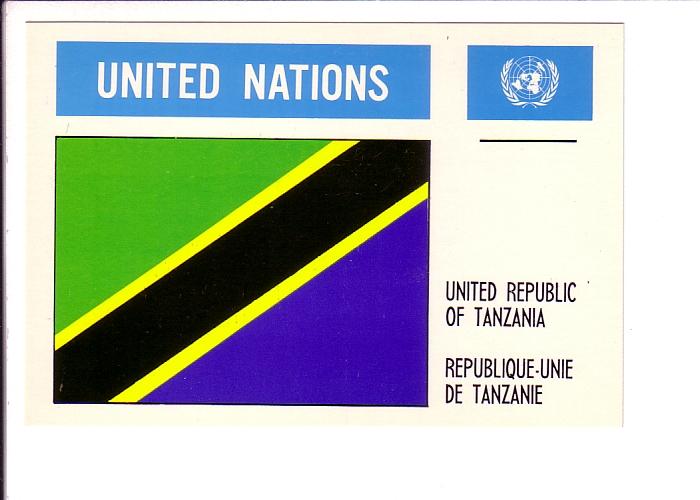 United Republic of Tanzania, Flag, United Nations