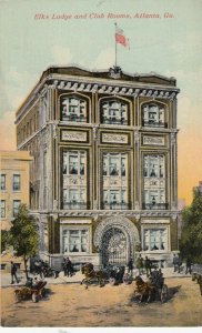ATLANTA, Georgia, 1900-1910s; ELKS Lodge & Club Rooms