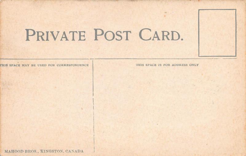 General Hospital, Kingston, Ontario, Canada, Early Postcard, unused