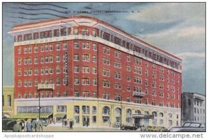 North Carolina Greensboro The O Henry Hotel 1953