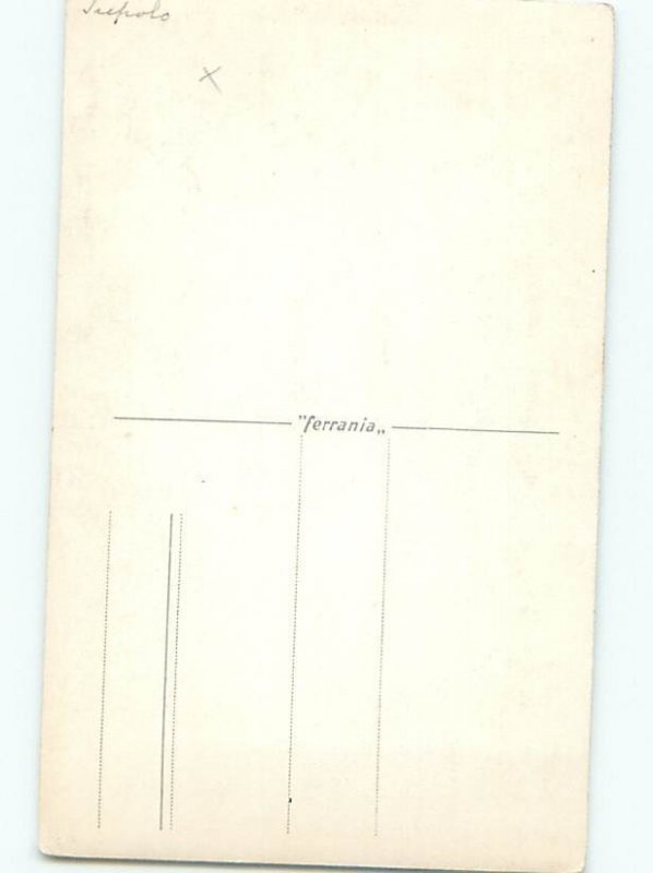 Old rppc ARTISTIC - ARTWORK DEPICTED Nice Postcard AB2137