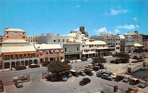 Front Street Hamilton Bermuda, Somers Isles Unused 