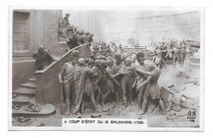 Napoleon Coup D'etat du 18 Brumaire by Mastroianni France A Noyer 1911 Postcard