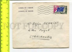 425107 FRANCE Council of Europe 1964 year Strasbourg European Parliament COVER