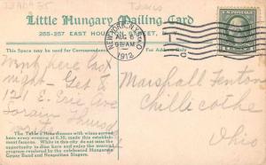 New York City Little Hungary Cigarette Advertising Antique Postcard J64039