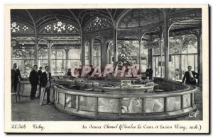 Vichy Postcard Old Choiseul source (Charles the Heart and Lucien Woog)